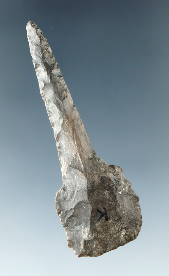 2 1/4" Drill found in Ohio. Ex. Jon Dickinson Collection.