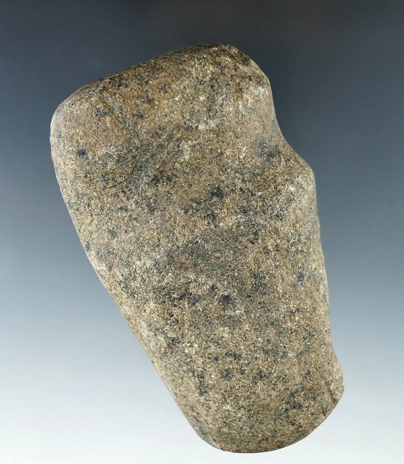 3 3/4" long 3/4 grooved Hammerstone found in Kansas.