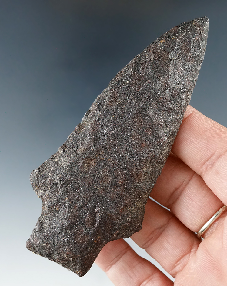 3 15/16" nicely shaped Stemmed Knife found in Arkansas.