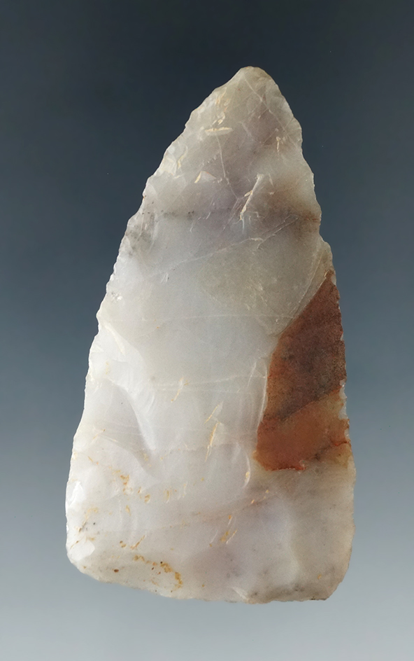 2 9/16" novaculite Triangular Knife found in Arkansas.