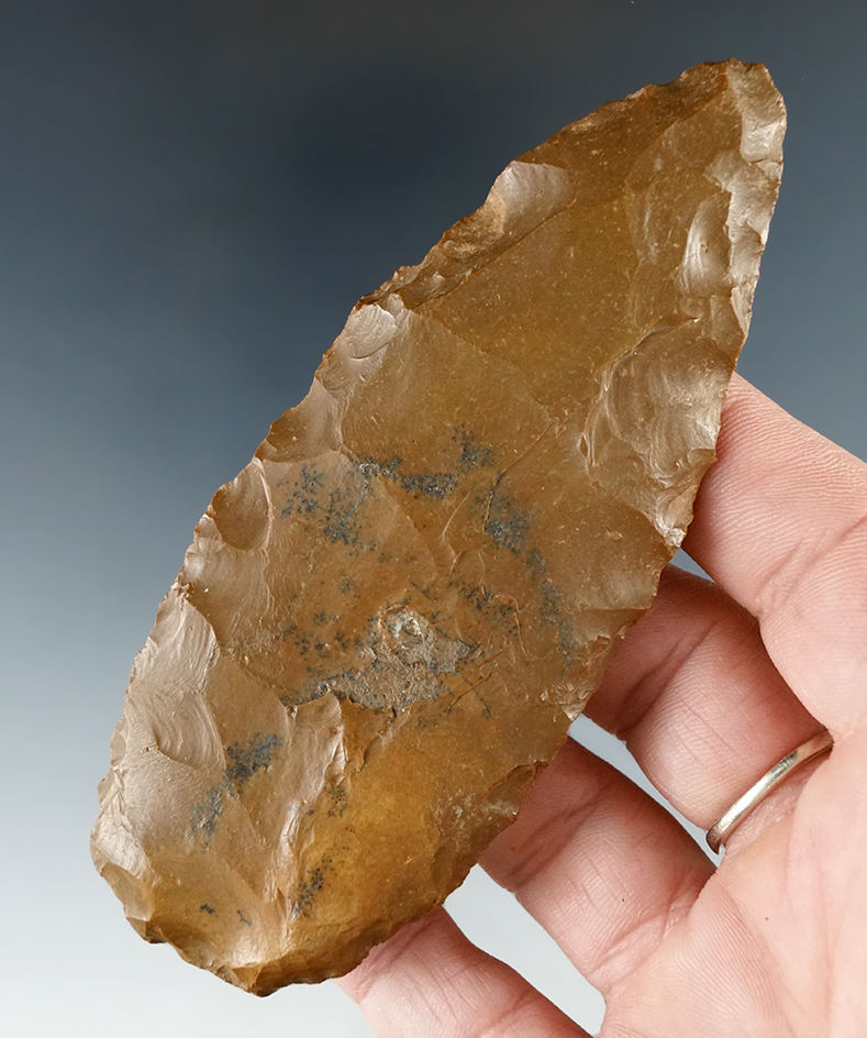 4 1/8" Large Jasper Knife found in Colorado.