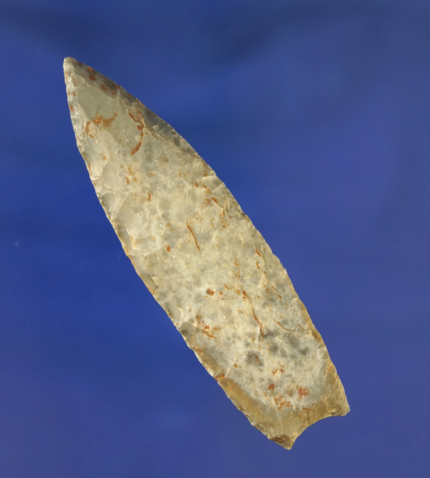 2 7/8" nicely styled Plainview found in Arkansas. Comes with a Bennett COA.