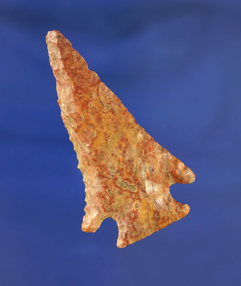 2 7/16" nicely beveled Lost Lake found in Alcorn Co., Mississippi. Ex. Jerry Dickey.