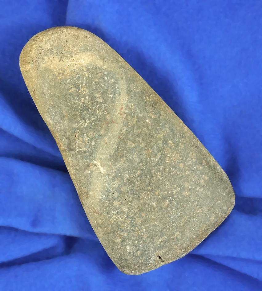 4 1/16" nicely polished Celt found in Michigan.