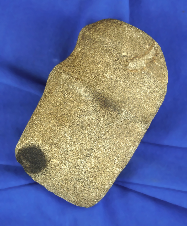 5 5/16" long 3/4 grooved Axe found in Michigan. Collected prior to 1950. Ex. Phil Wagle collection.