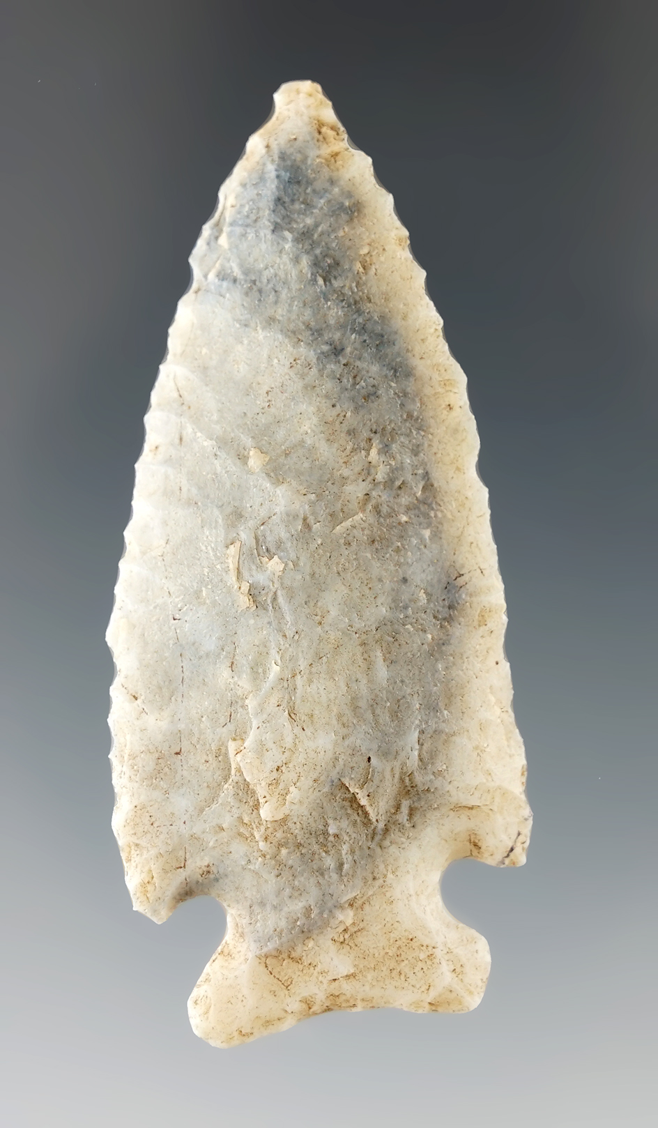 2 3/8" Taylor point found in Coleton Co., South Carolina made from attractive material.