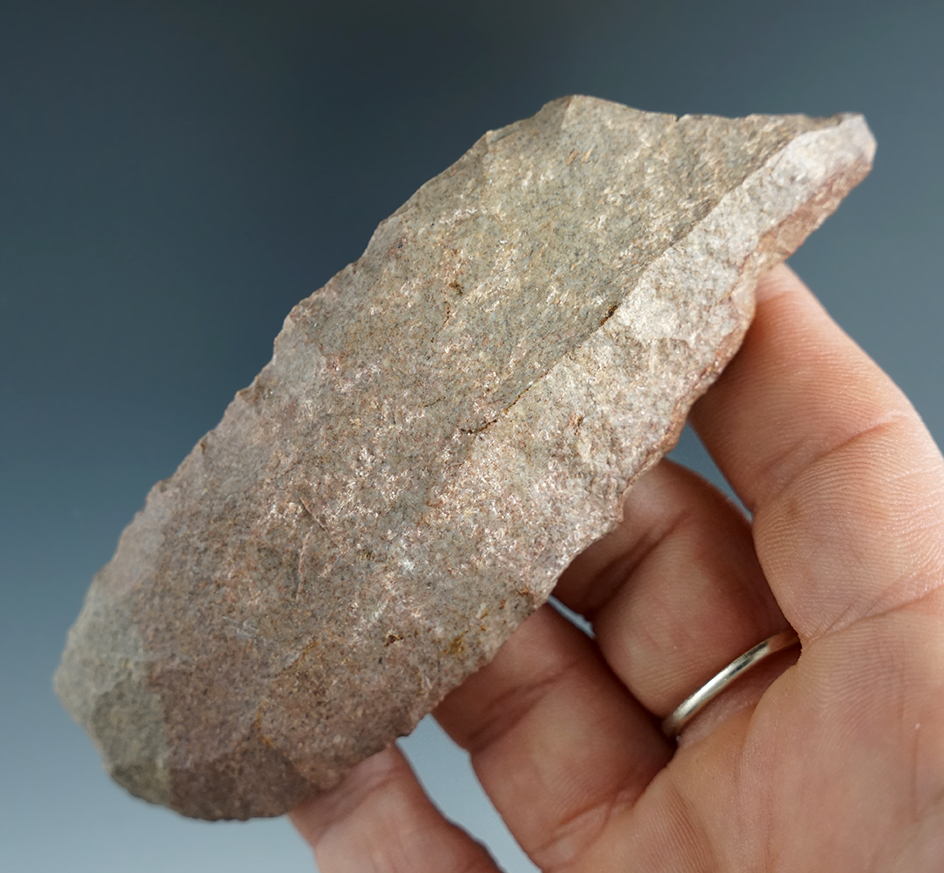 4" Paleo Uniface multi-purpose Knife/awl found in Alachua Co., Florida. Ex. Robert Barr.