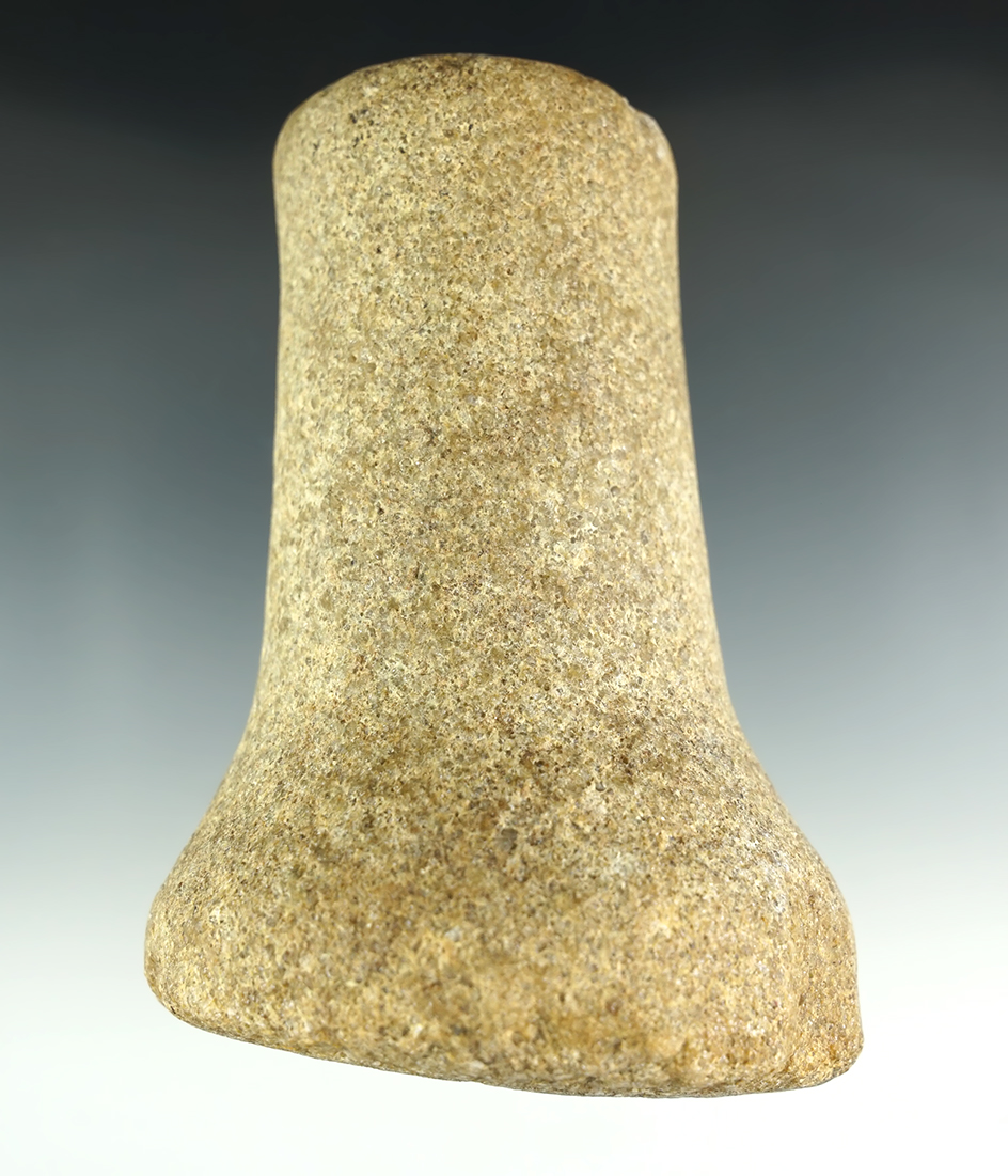 4 1/2" Quartz Bell Pestle with nice use polish found in Ohio.