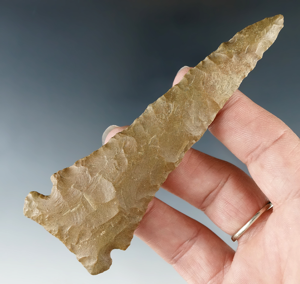 Exceptional example! 4 3/16" Meadowood Knife found in Indiana.