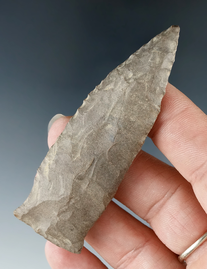 3" Harpeth River found in Madison County Tennessee made from Dover Flint.