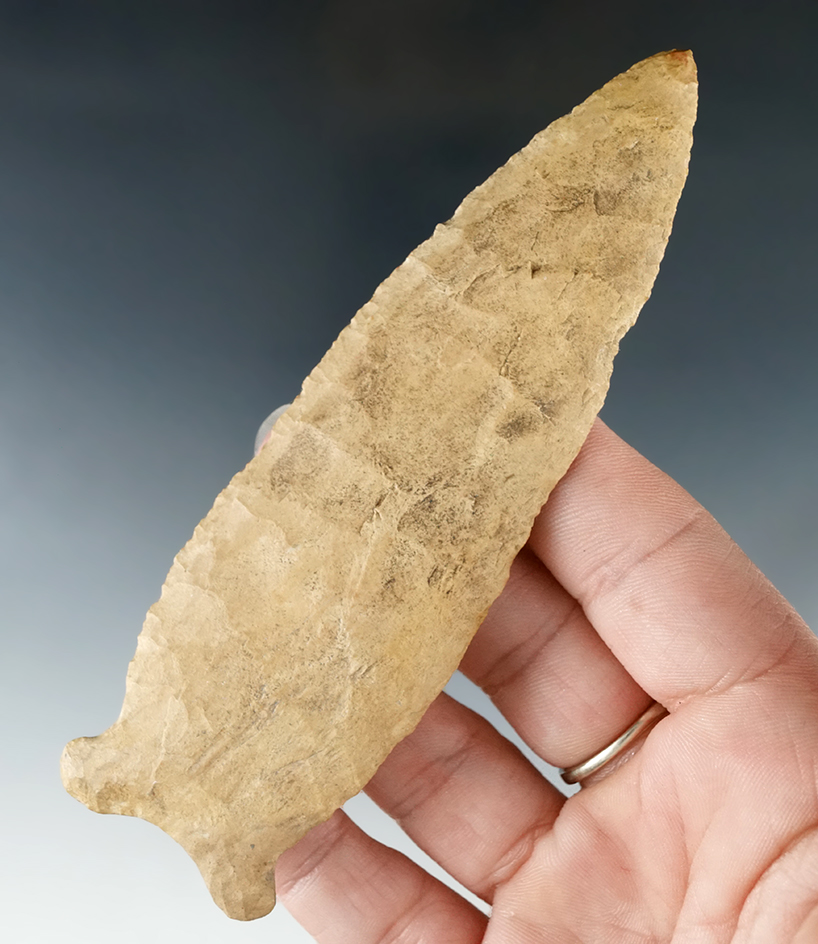 4 5/8" Greenbrier found by Mac Ashman in Graves County Tennessee - Davis COA.