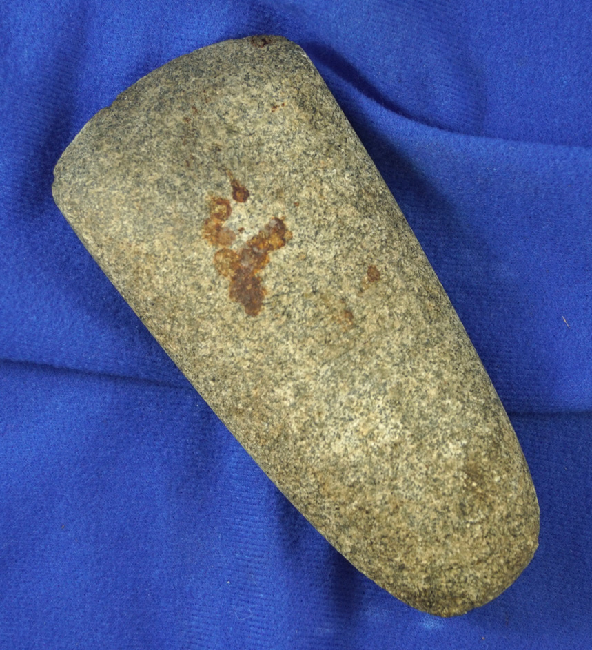 5 1/2" Hardstone Celt in excellent condition. Collected prior to 1950, Ex. Phil Wagle collection.