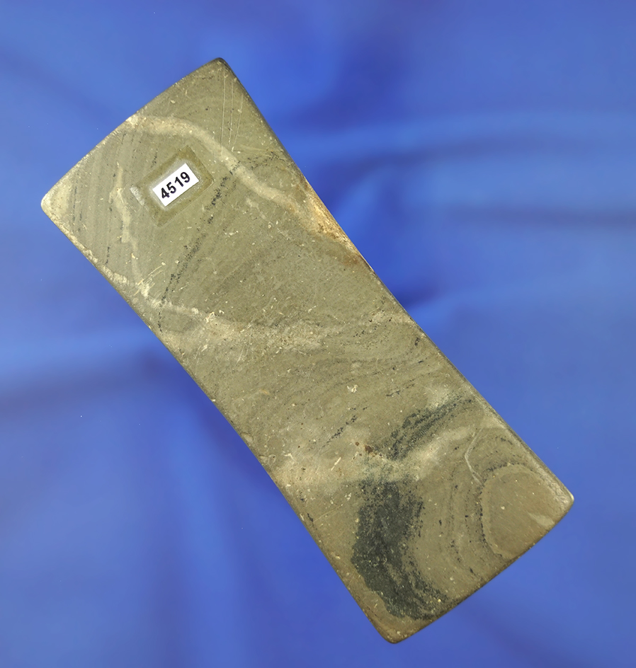 4" Adena Tablet w/engraving on both sides. Bill Teil collection - Medina Co.,  Ohio. Pictured!