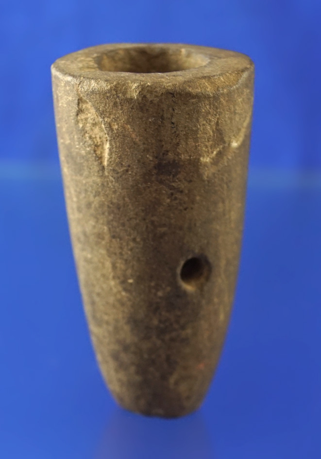 2 1/2" well styled stone Pipe found in Ohio in excellent condition. Ex. Dr. Glass, Wehrle #4436W.
