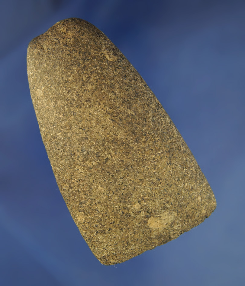 3 7/8" Hardstone Celt found in Michigan.
