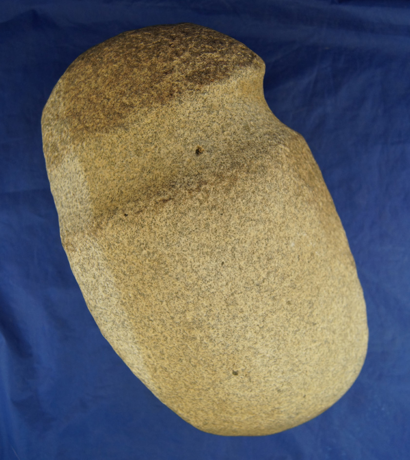 Massive and heavy 10 1/4" Long 3/4 Grooved Camp Axe found in Ohio.