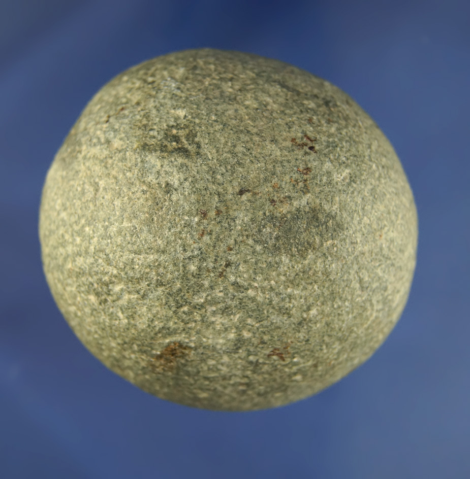 Large! 2 1/2" diameter Gamestone that is nicely polished found in Ohio.