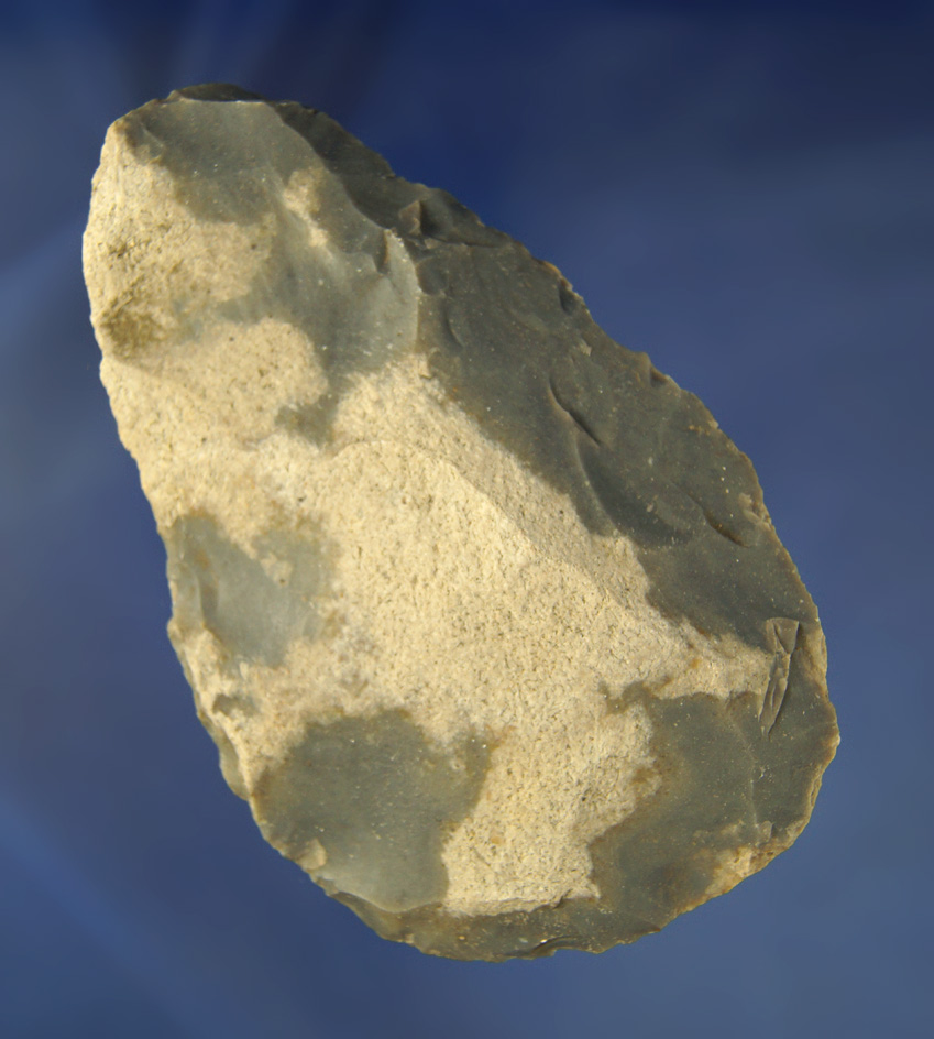 5" Hornstone Blade Cache  found at the Crib Mound, Spencer Co., Indiana by Art Gerber.