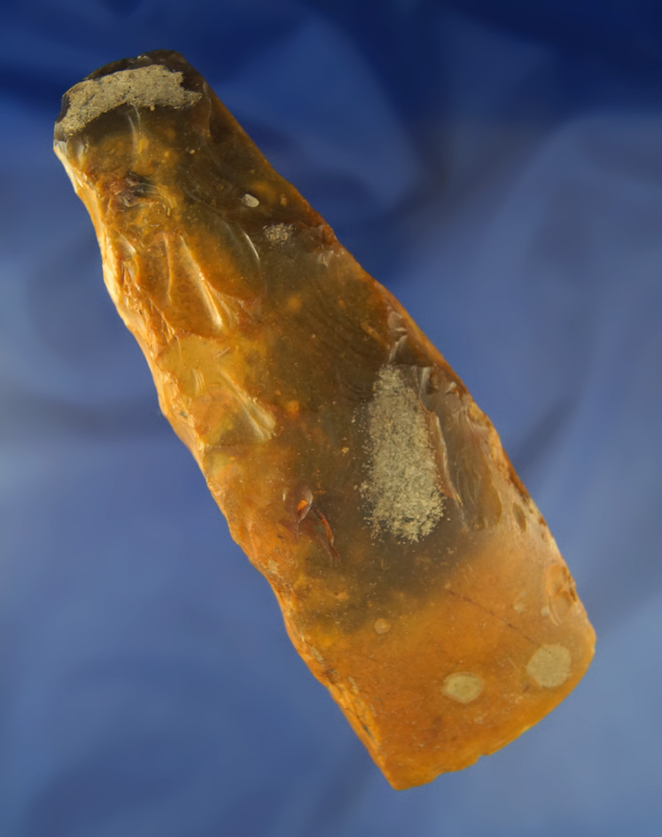 6 3/8" Danish Celt made from Flint found in Denmark. Circa 1800 BC. Ex. Hooks collection.