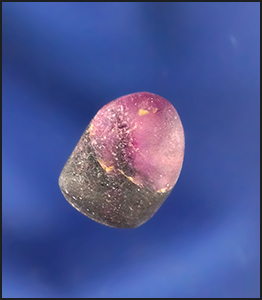 Flourspar Bead found by Art Gerber