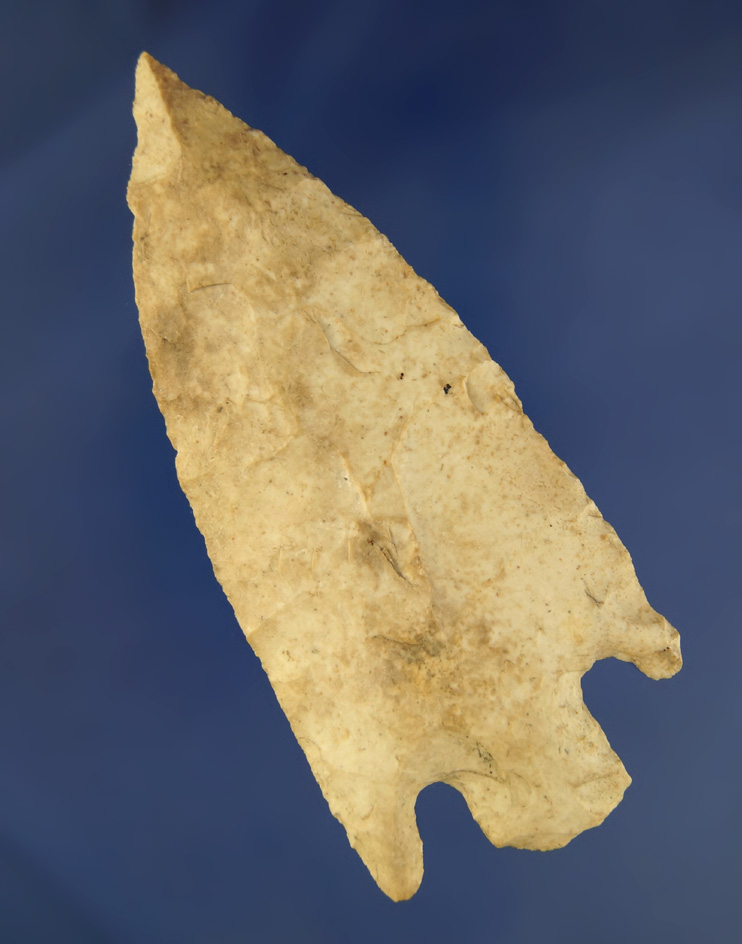 4 1/8" Burlington chert Knife  found in Missouri.