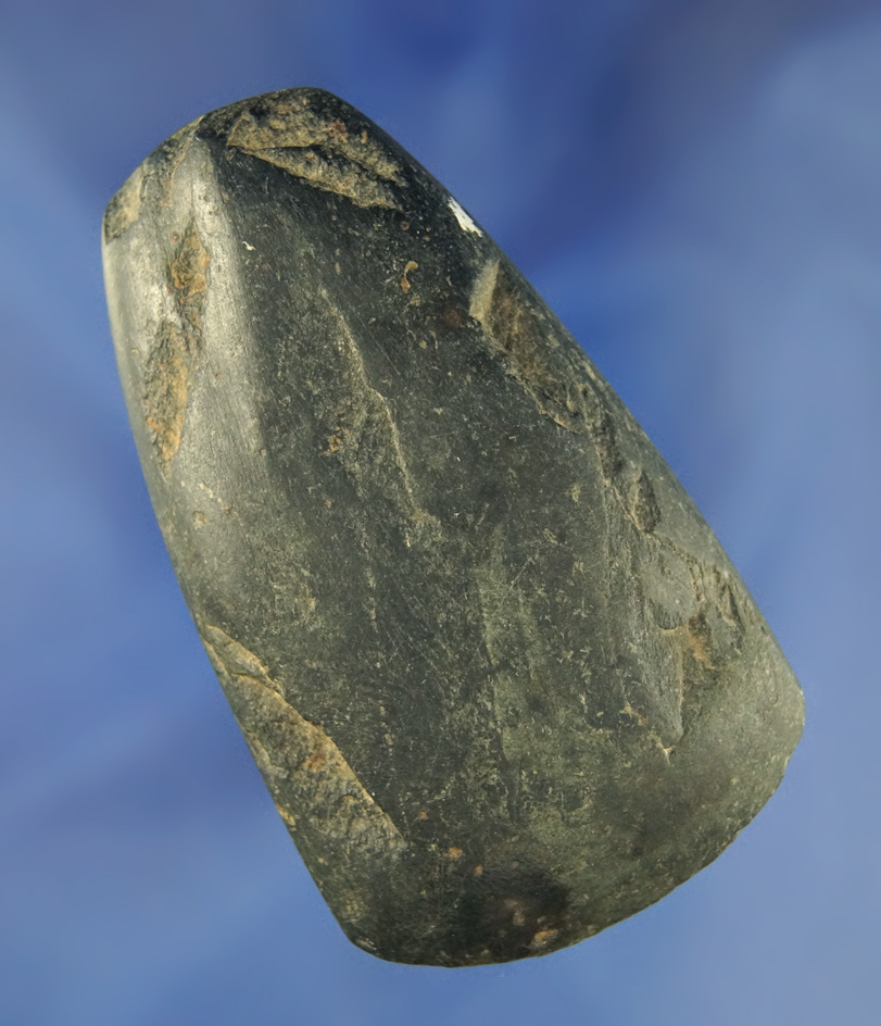 3 3/16" nicely polished Celt found in Knox Co.,  Ohio.