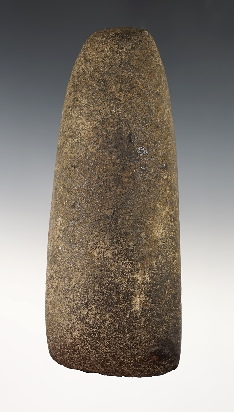 Well made 6" Hardstone Celt found in Jefferson Co., Ohio.