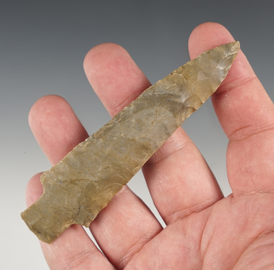 Fine 4 1/16" Pickwick - Davidson Co., Kentucky. Ex. Steve Lawson collection. Bennett COA.