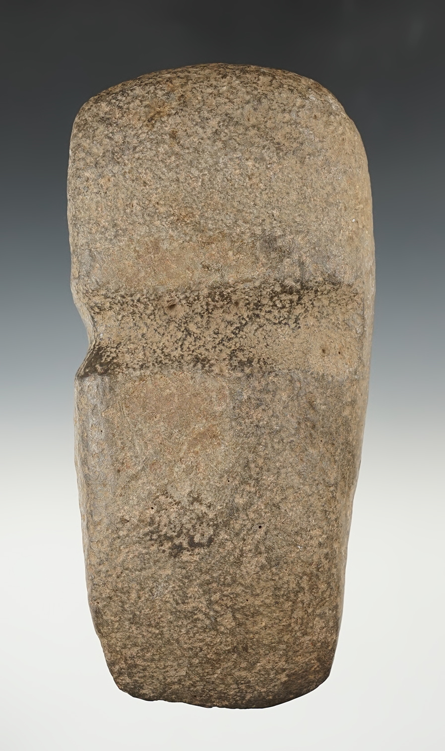 7" long 3/4 Groove Block style Axe found in the Midwestern U.S. Comes with a Bennett COA.