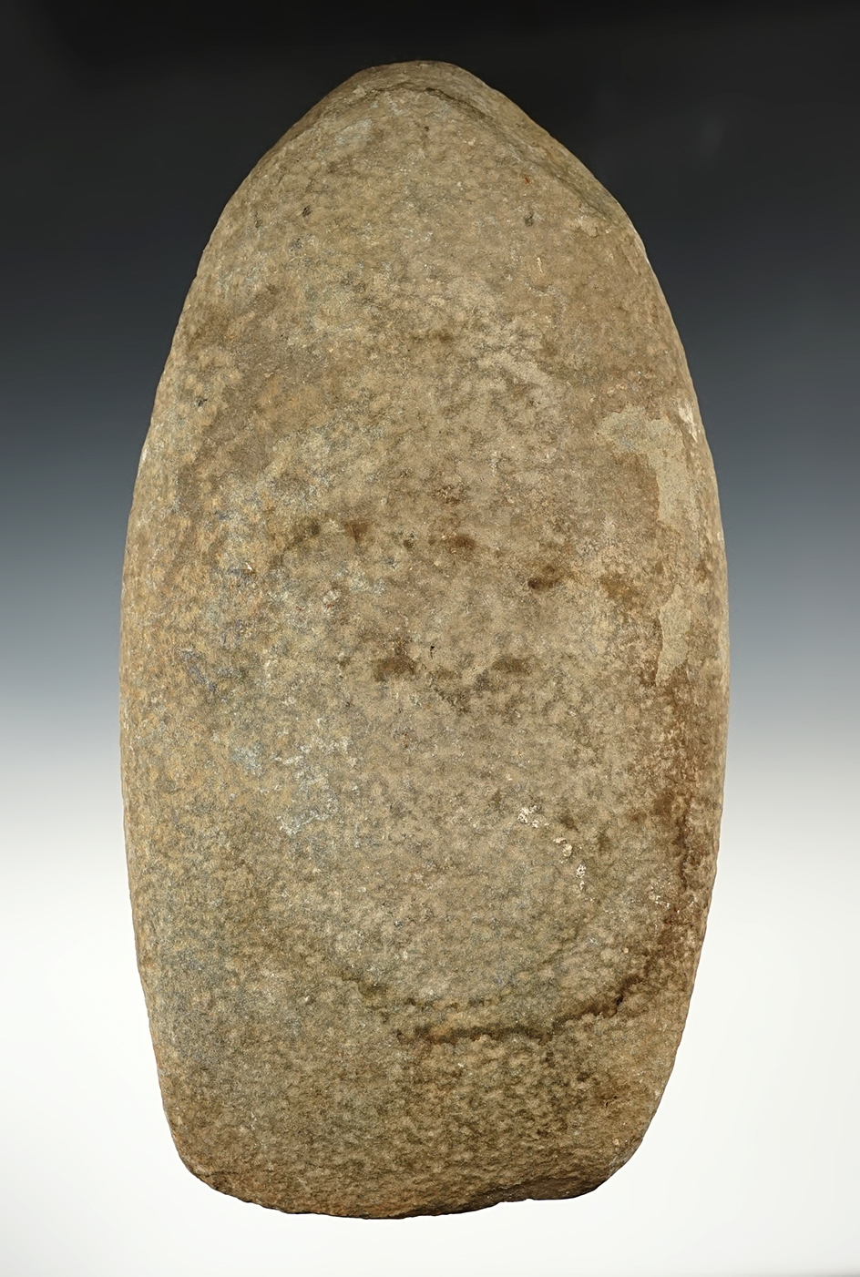 Large 8 1/8" Hardstone Celt found in Maryland. Ex. Walter Dudkewitz. Bennett COA.