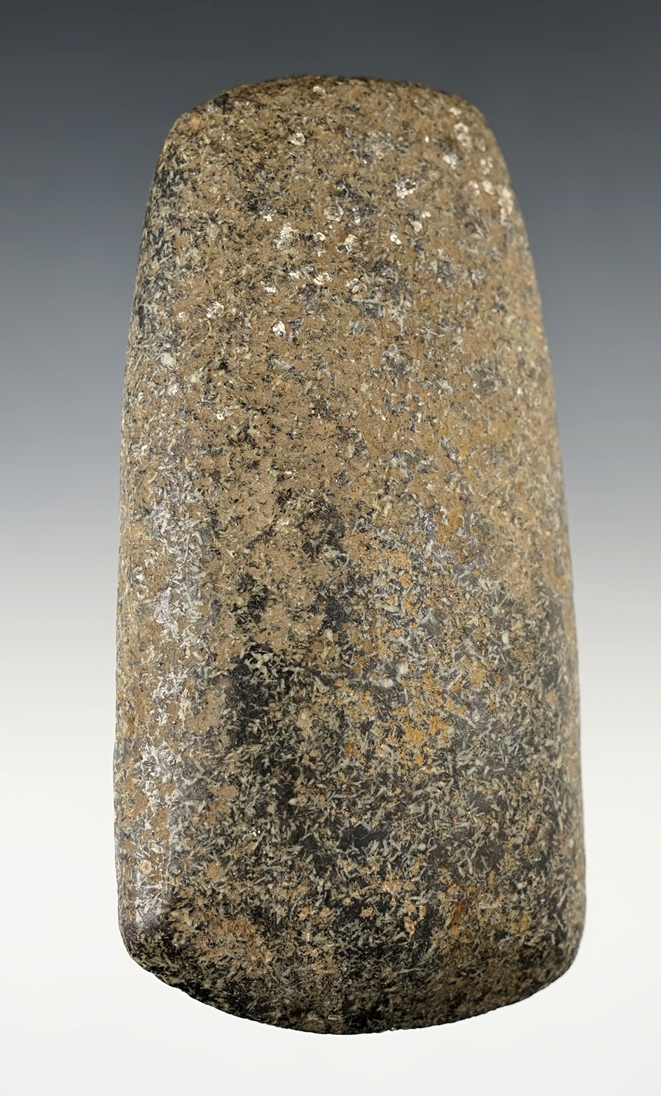 Fine 4 3/4" Hardstone Adze - Stark Co., Ohio. Great condition with nice ancient polish to the bit.