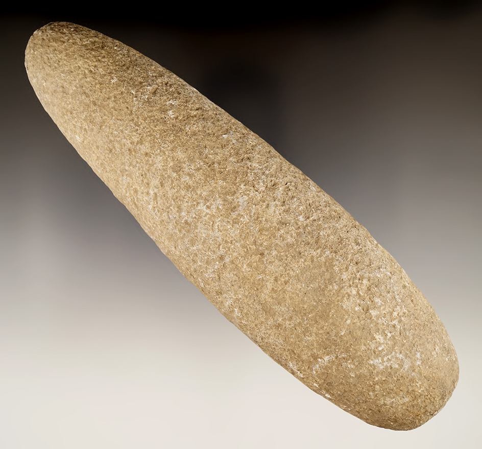 7 1/4" Hardstone Pestle found near Sauvies Island, Oregon.