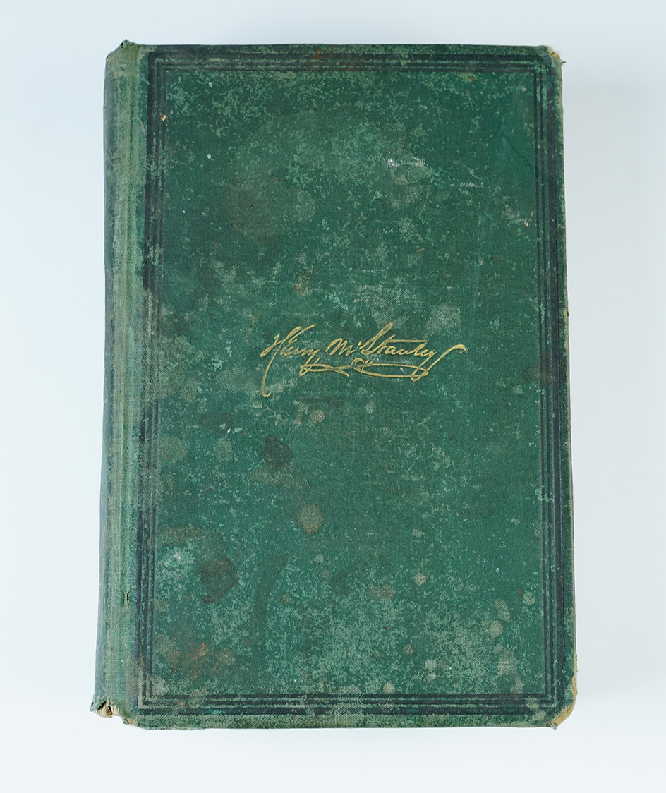 Hardcover book: "The Achievements of Stanley and other African Explorers", Headley, 1878.