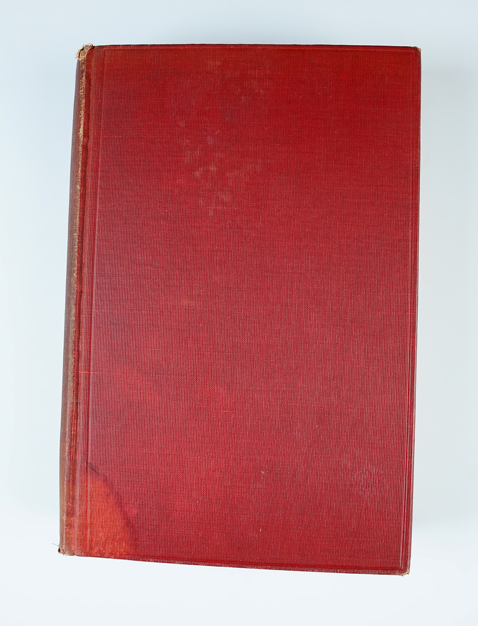 Hardcover book: "The American Indian" by Clark Wissler. Second edition, 1931.