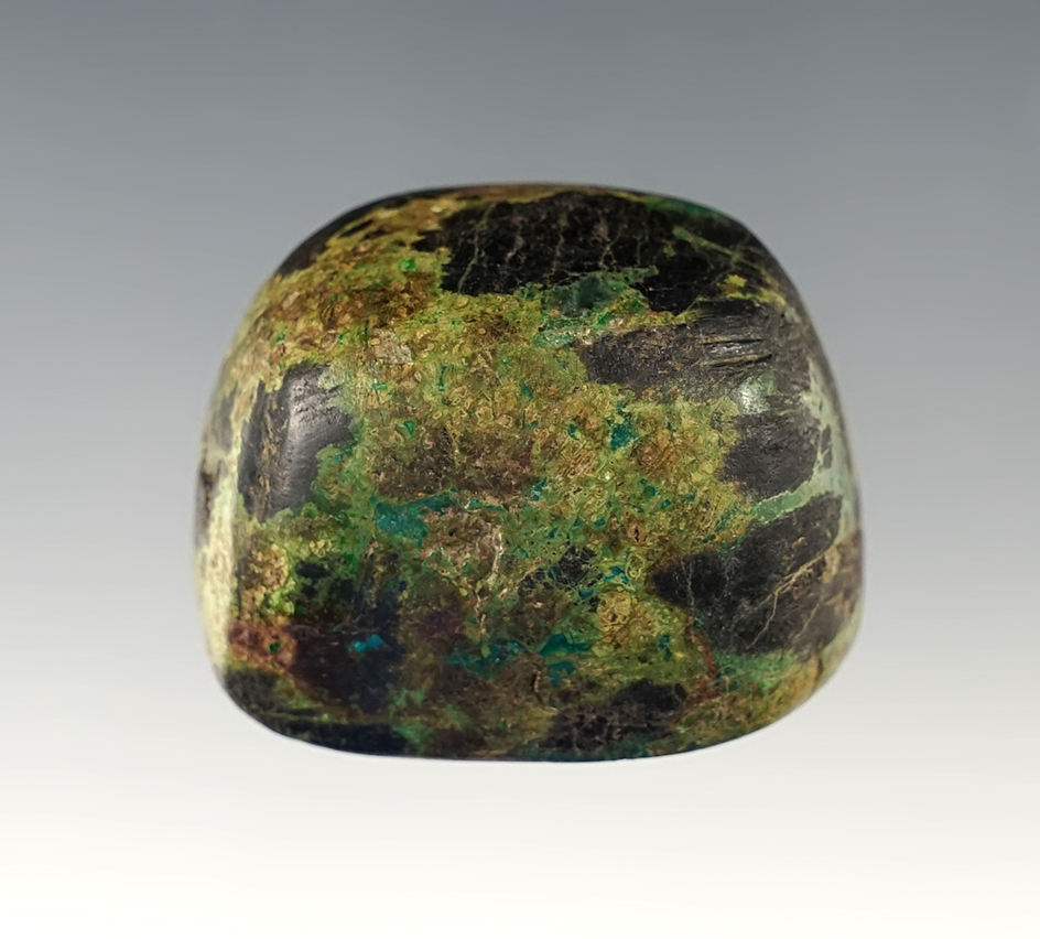 Exceptional color! 1 9/16" Hemispheric Cone - Chlorite.  Licking Co., Ohio. Ex. G Armann.