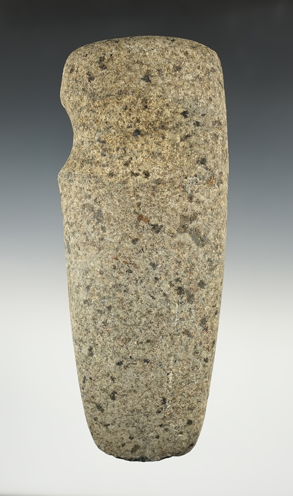 7 1/16" nicely styled 3/4 grooved Axe found in Allen County Ohio. Ex. Fred Fisher.