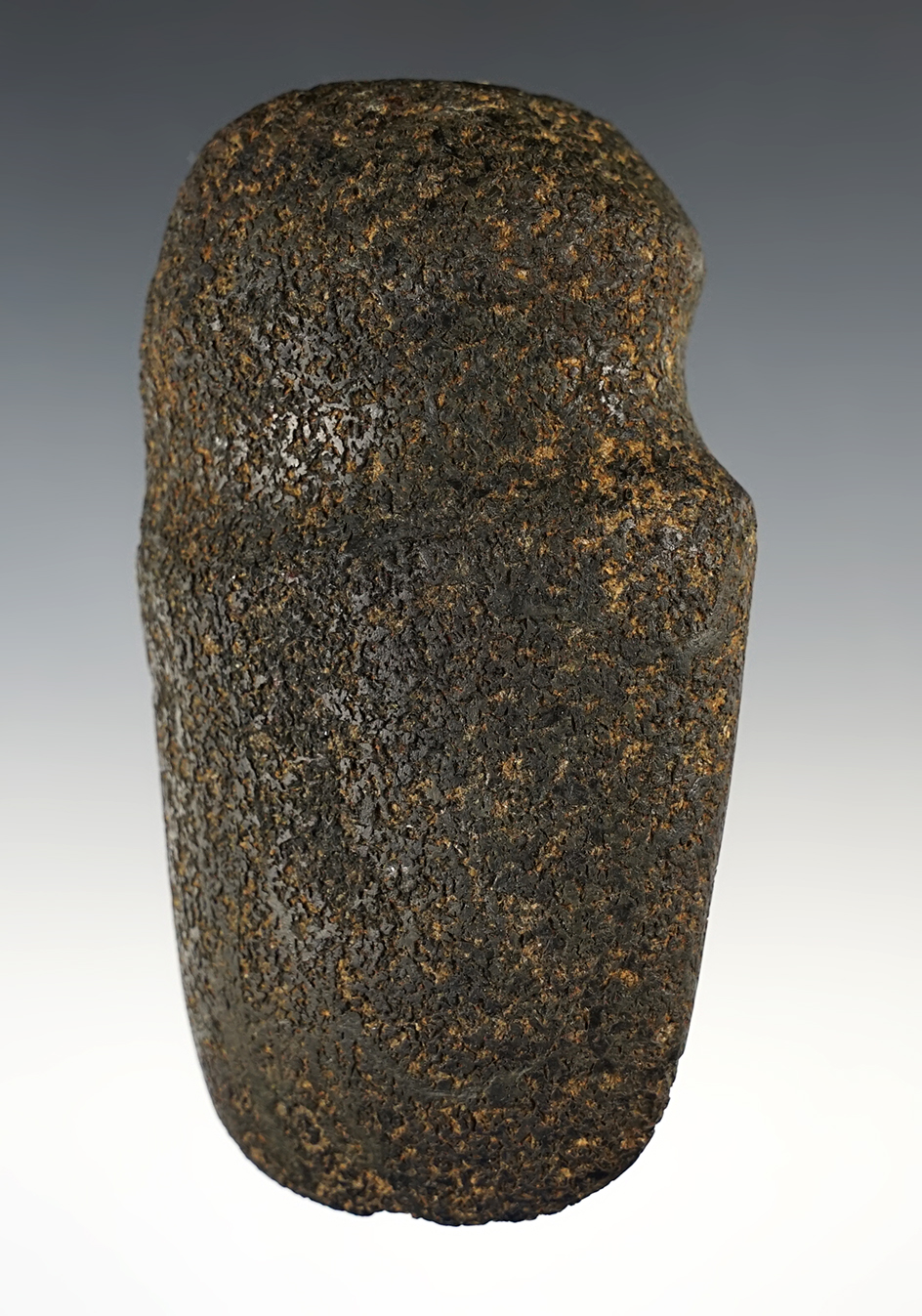 Well made 4 3/8" long 3/4 Groove Axe found in Perry Co., Ohio.