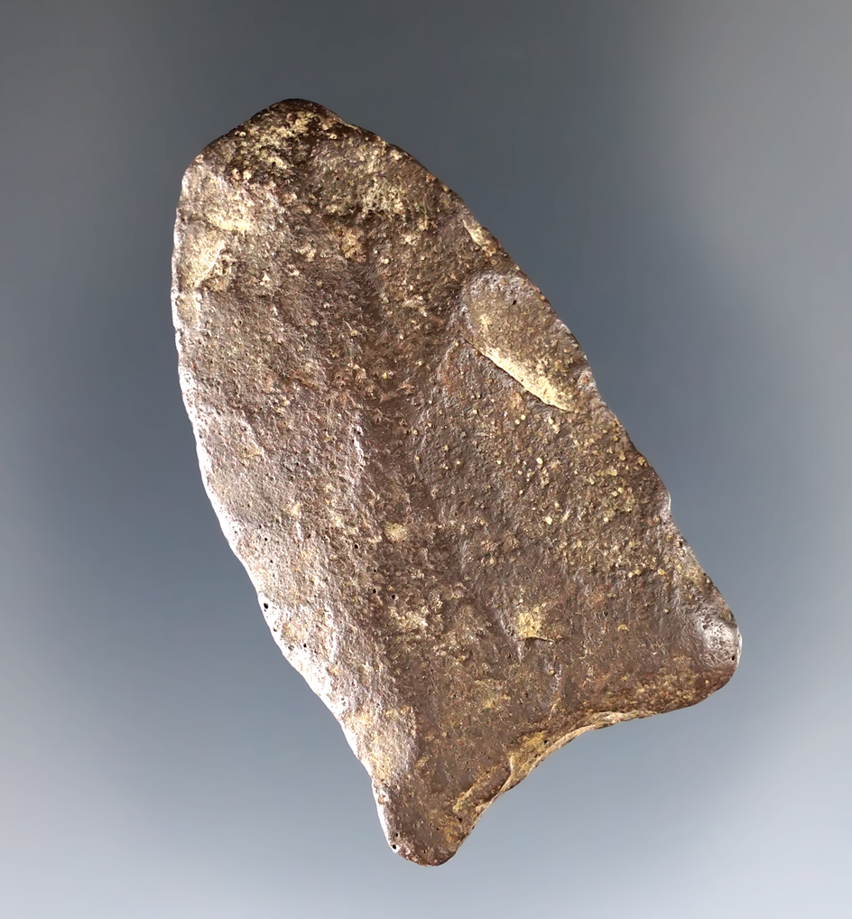 Nice 1 7/8" Fluted Point found in Maryland.