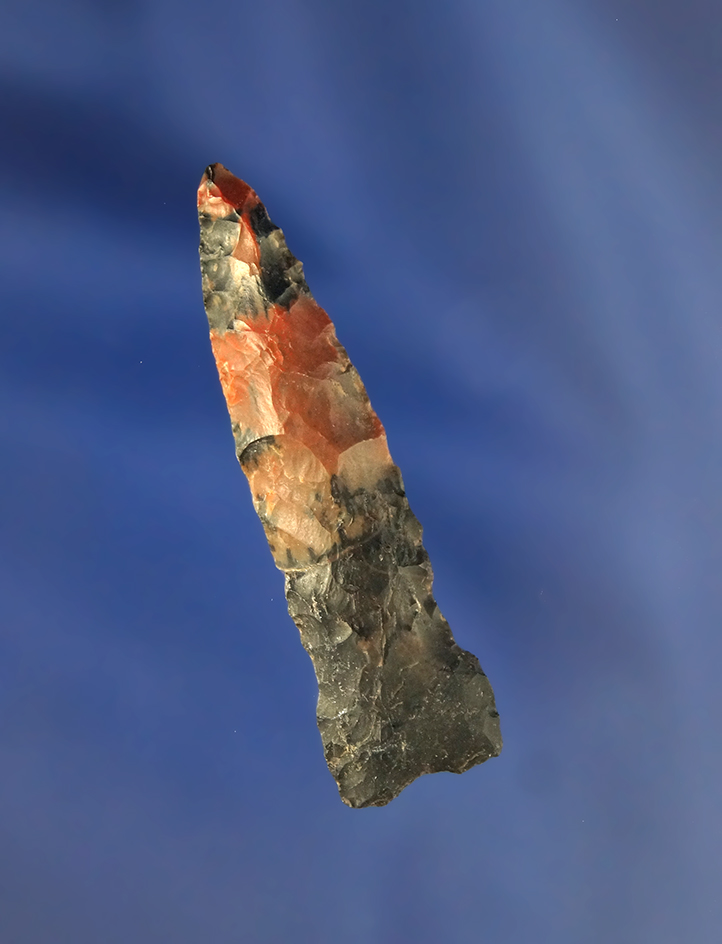 1 7/8" Drill made from colorful material found in the western U.S.