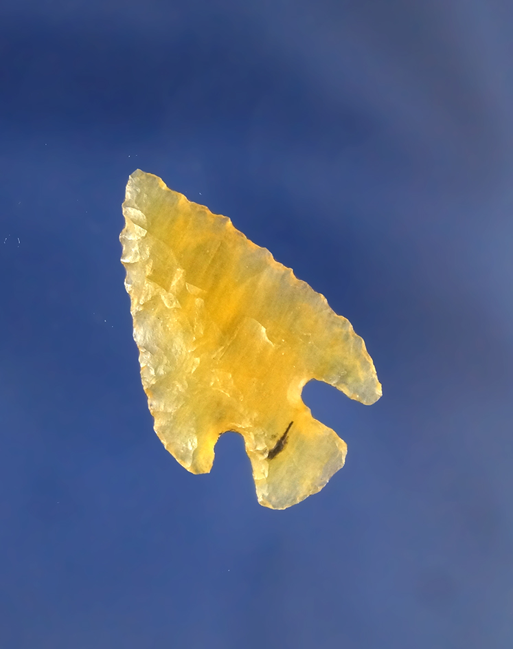 1" Deadman's - beautiful highly translucent Chalcedony - Colorado. Ex. Jeb Taylor. Perino COA.