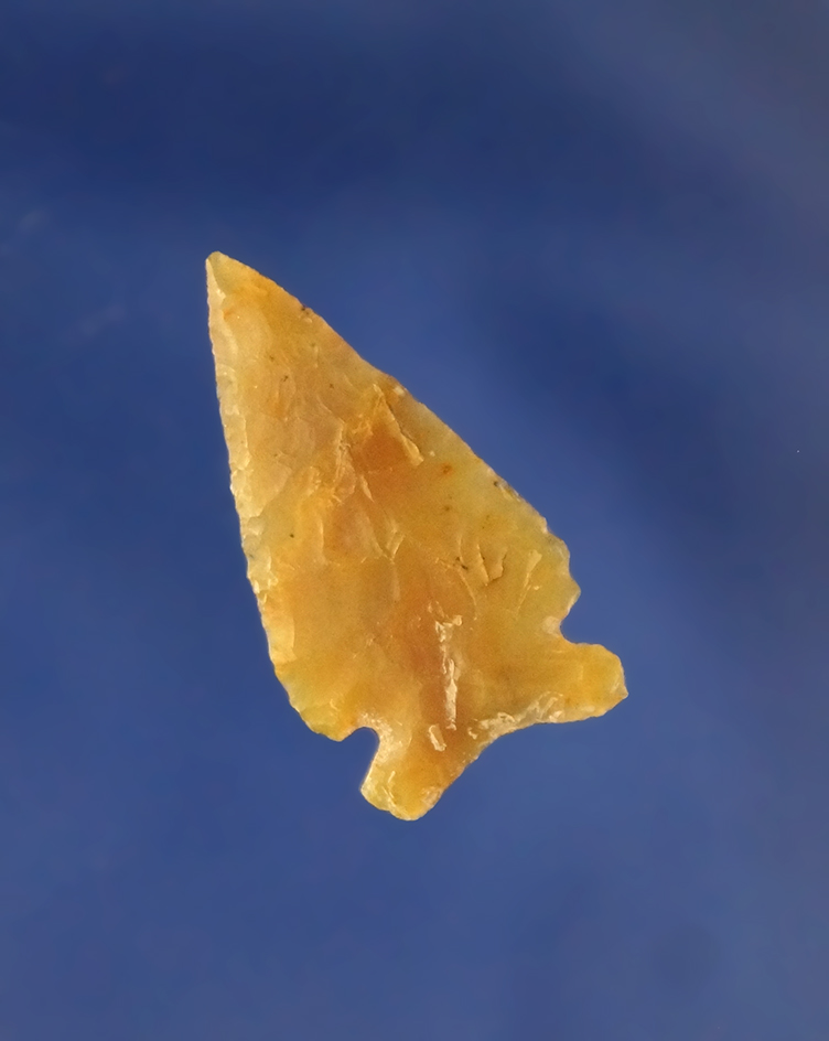 1" beautiful translucent Chalcedony Avonlea point, - Choteau Montana. Ex. Jeb Taylor collection.