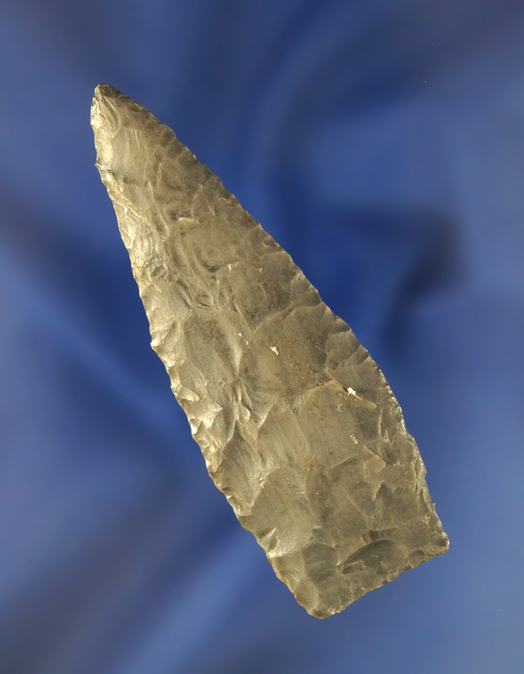2 3/4" Well made Triangular  Arrowhead found in Henderson Co., Kentucky.