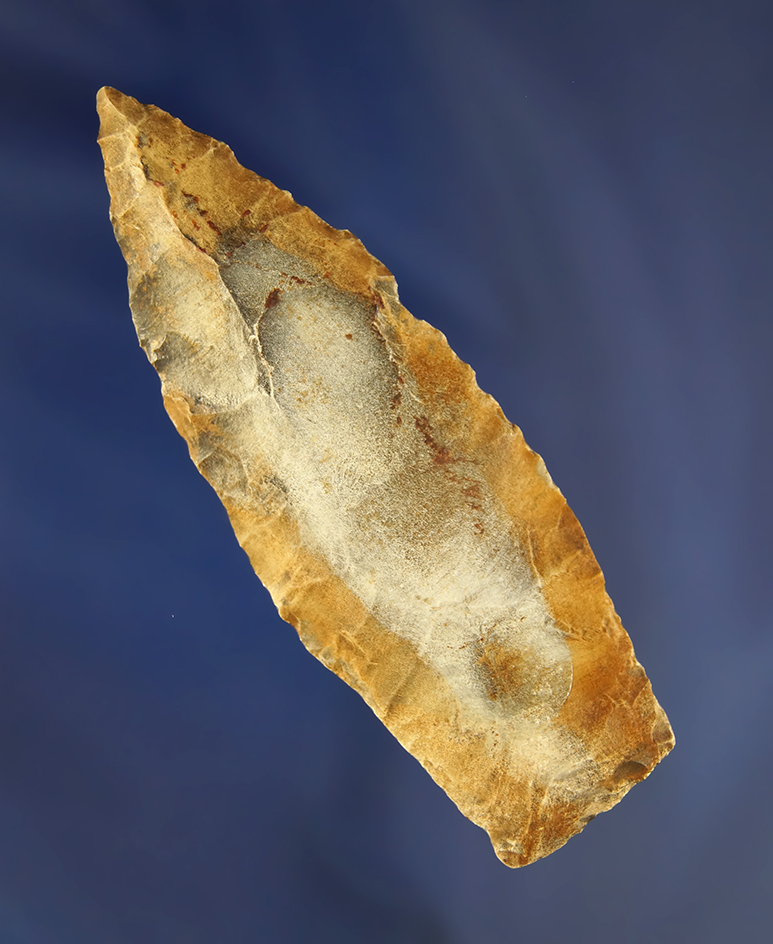 3 1/2" Sedalia with nice Creek stained patina   from Cole Co., Missouri.