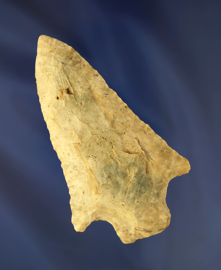 Large 3 3/4" Flint Knife found in Georgia.