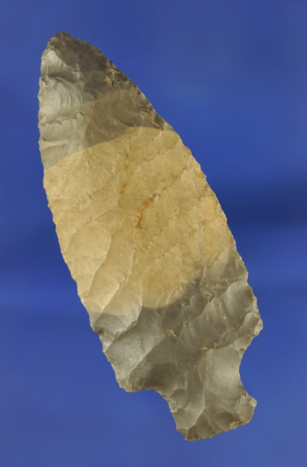 2 11/16" Elk River made from Hornstone found in Indiana. Ex. Guss Bubenzer collection. COA