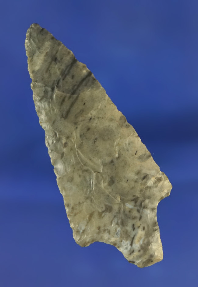 2 1/2" Dickson - Oklahoma. Deaccessioned by the Museum of Native American History.