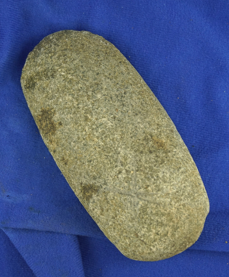 5 3/4" Adze  found in Michigan.  Ex. Phil Wagle, collected prior to 1950.