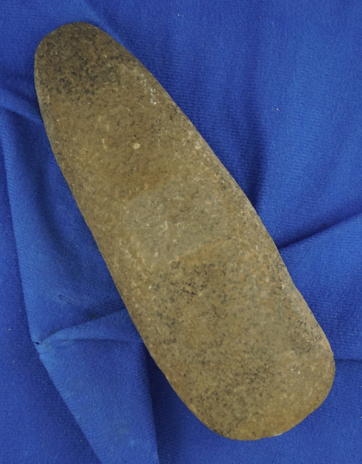 7" stone Celt found in New Jersey.