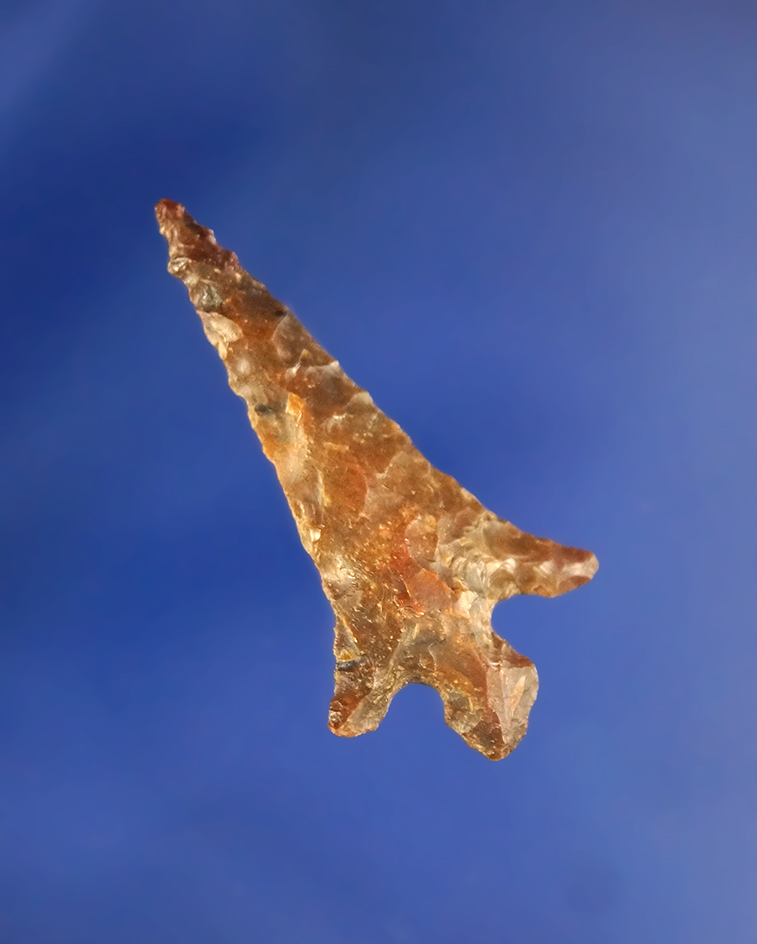 Uniquely styled 1 5/16" Columbia Plateau found in the John Day Rapids, Columbia River