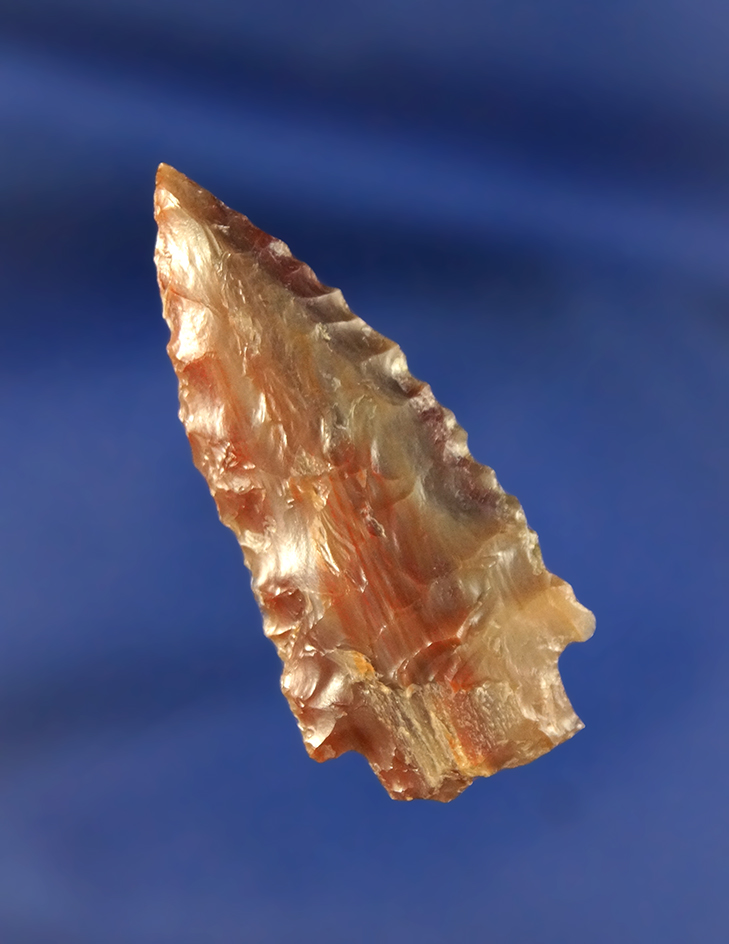 1 11/16" Gatecliff made from beautifully colored striped Agatized Wood found in Oregon